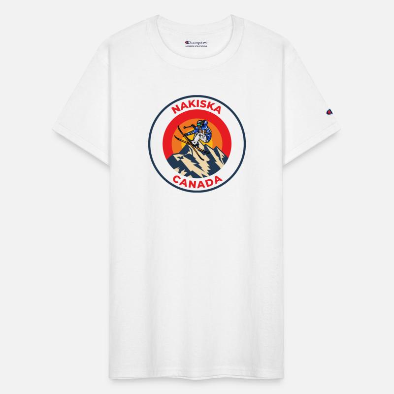 Vintage Cool Skiing in Nakiska Canada Sunset