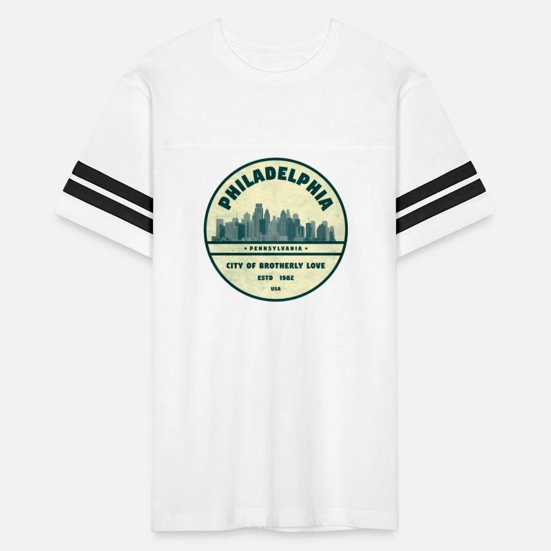 Vintage Philadelphia Skyline Badge