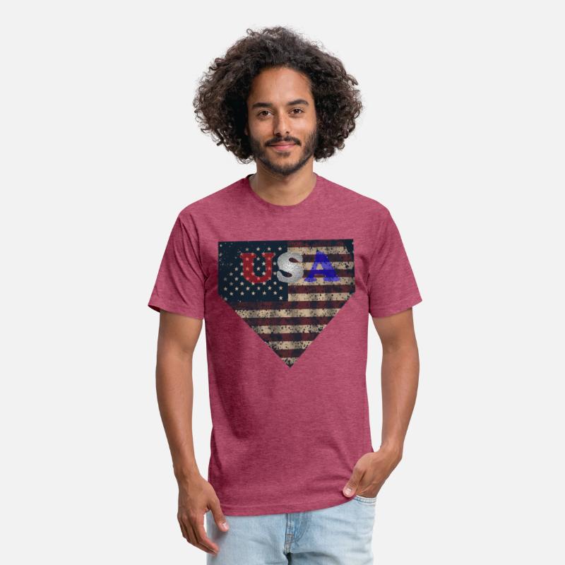 Vintage USA Flag Grunge T-Shirt