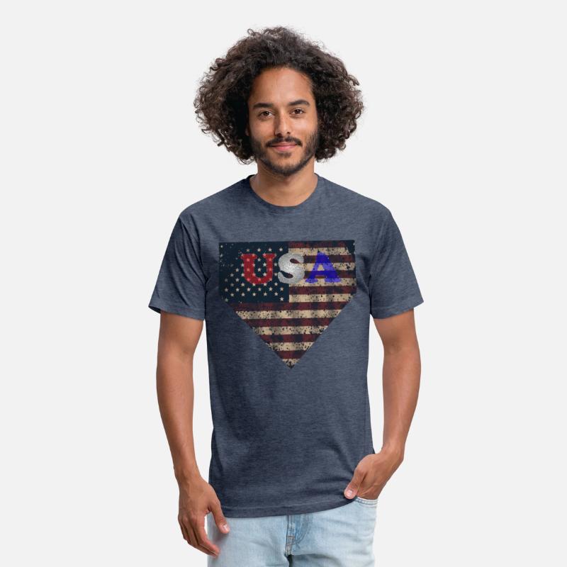 Vintage USA Flag Grunge T-Shirt