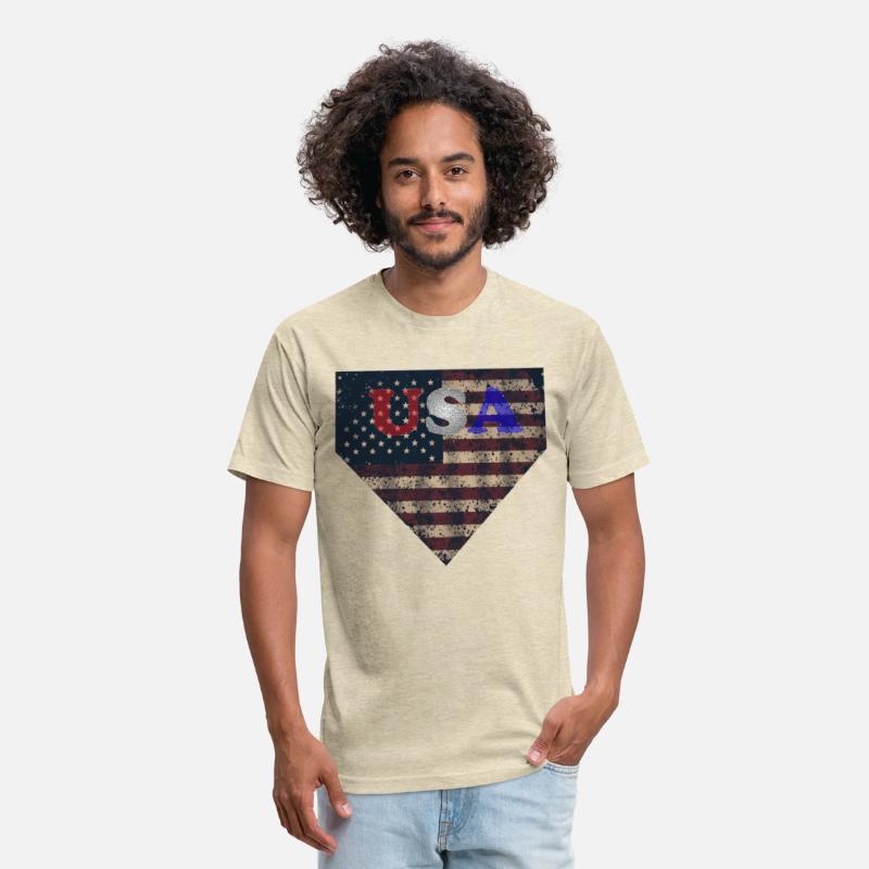 Vintage USA Flag Grunge T-Shirt