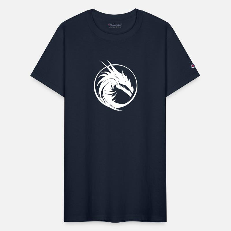 Vintager Tattoo Dragon Circle Logo Scale Dress