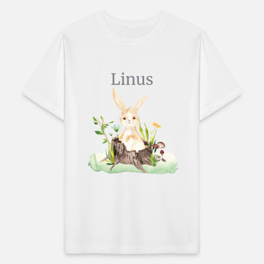 Waldtier Reh Hase Hedgehog Flowers Name Linus