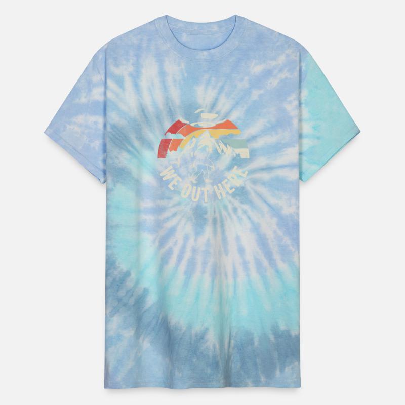 We Out Here Bigfoot UFO Alien Flying Saucer