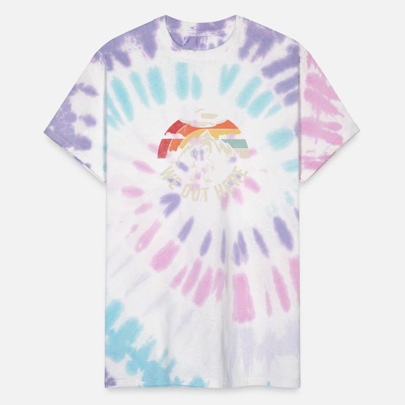 We Out Here Bigfoot UFO Alien Flying Saucer