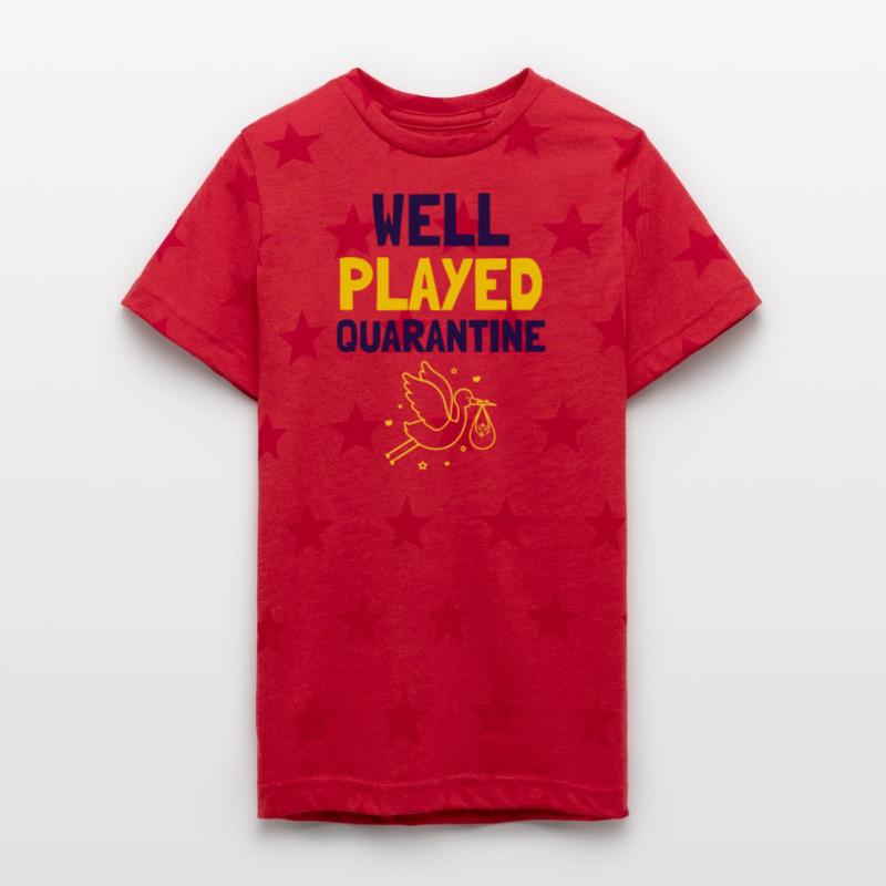 Well Played Quarantine Baby Stork Tee