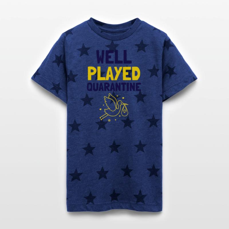 Well Played Quarantine Baby Stork Tee