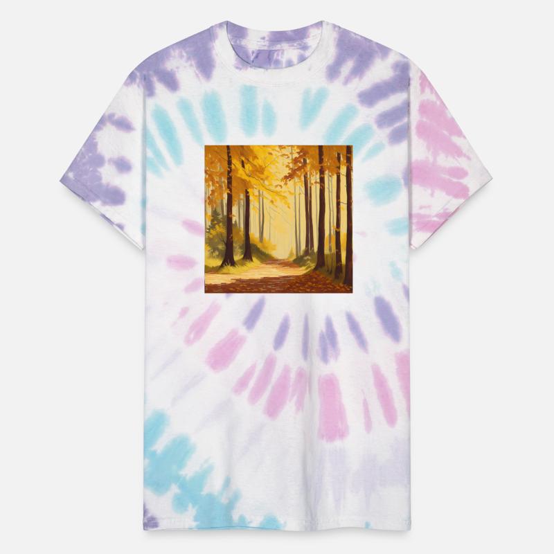 Whispers of Golden Autumn: A Serene Forest Retre