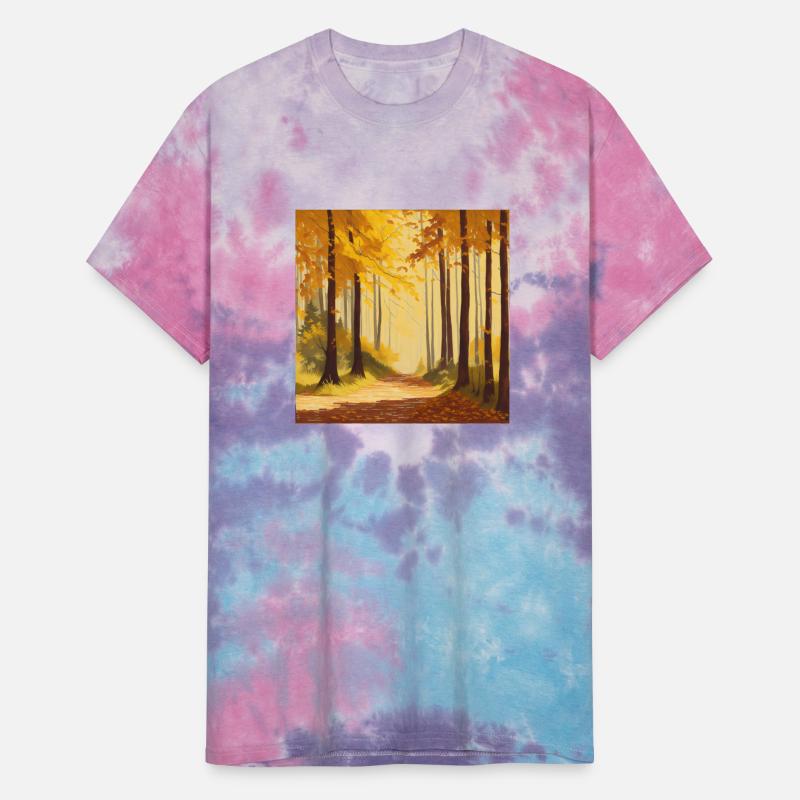 Whispers of Golden Autumn: A Serene Forest Retre