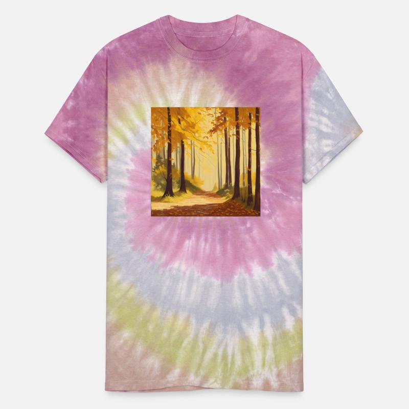 Whispers of Golden Autumn: A Serene Forest Retre