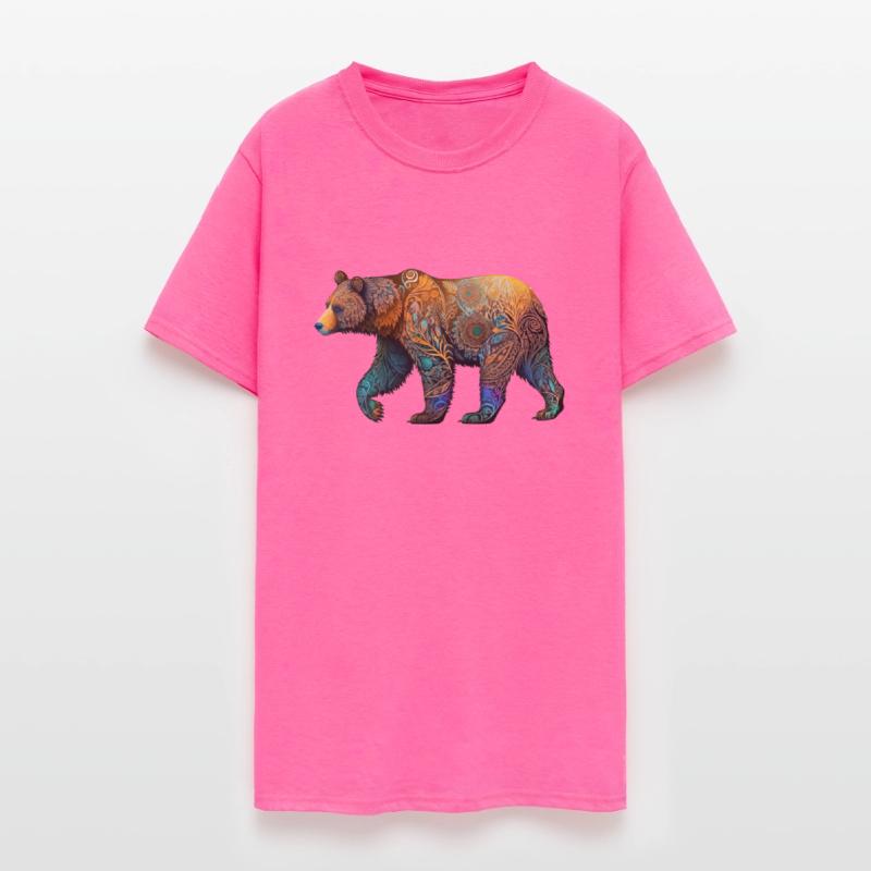 Wild Bear Watercolor Colorful Nature Outdoor 2