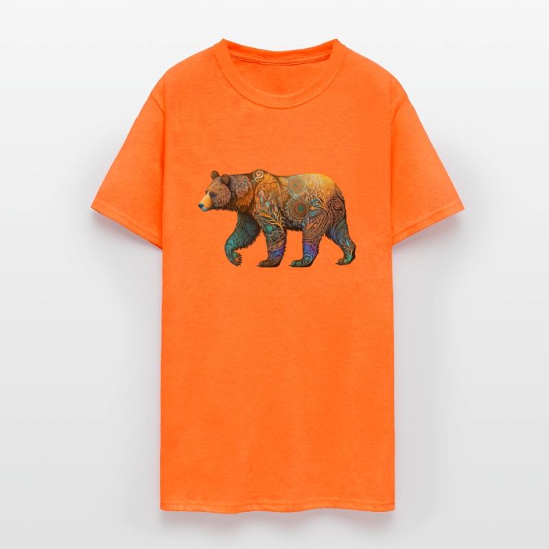 Wild Bear Watercolor Colorful Nature Outdoor 2