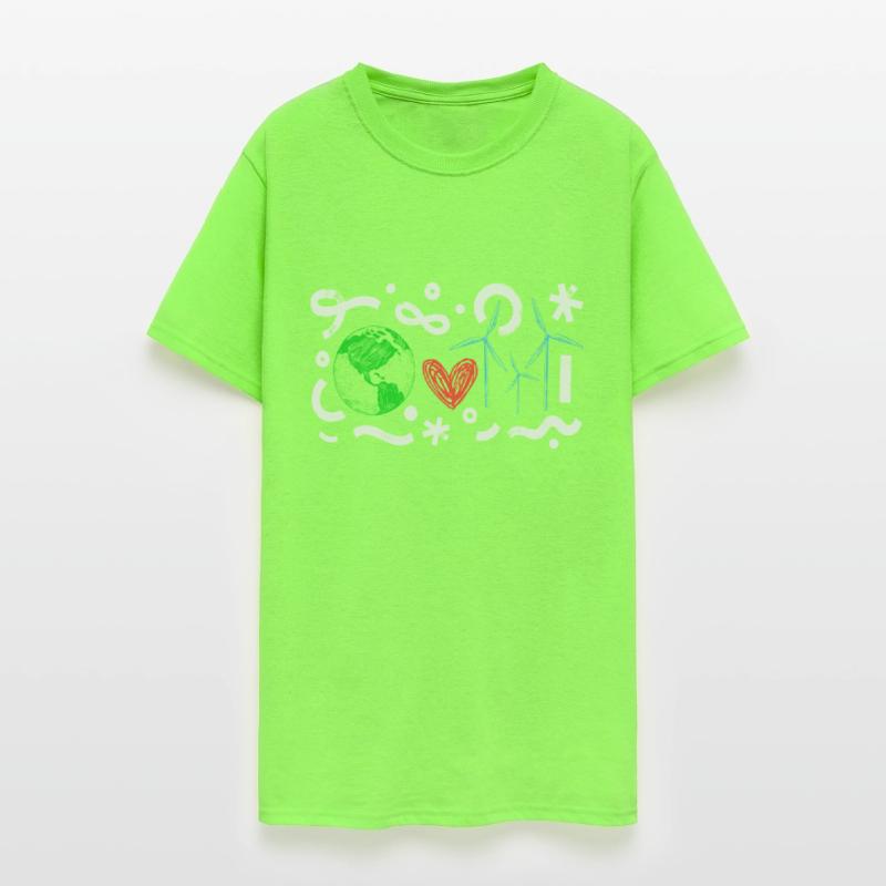 Windpower Heart Earth Wind Wind Energy