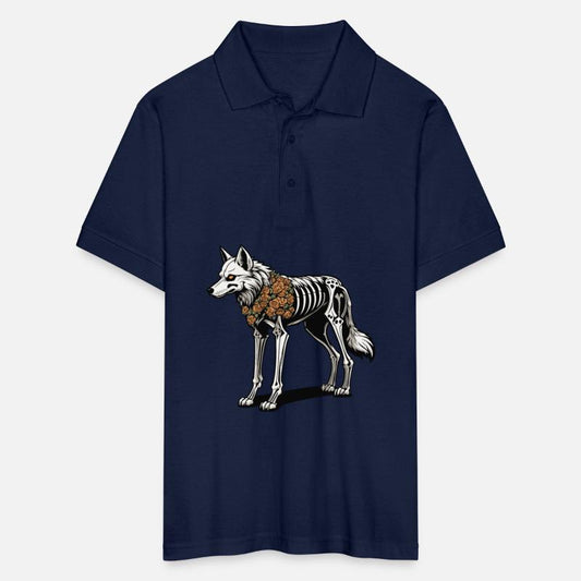 Wolf Skeleton Illustration