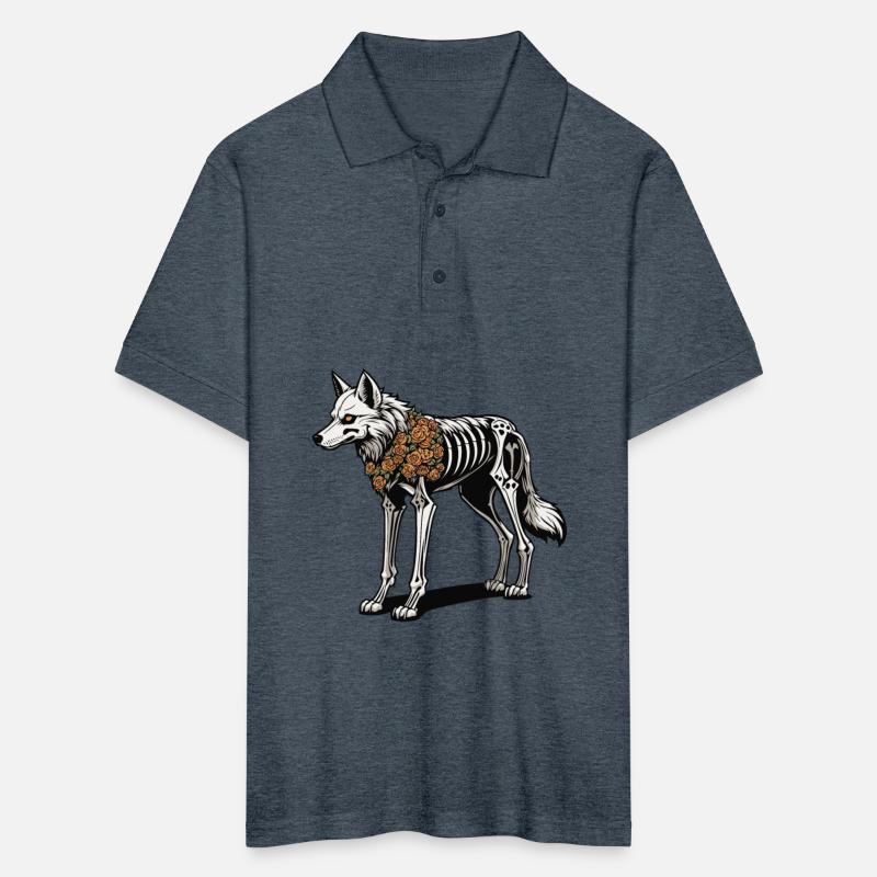 Wolf Skeleton Illustration