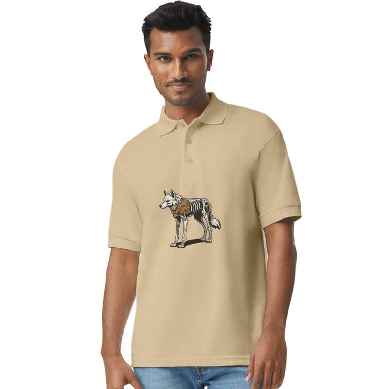 Wolf Skeleton Illustration