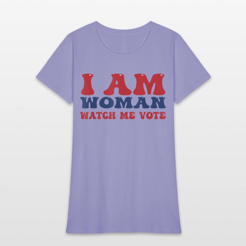 womens i am woman watch me vote cool election day
