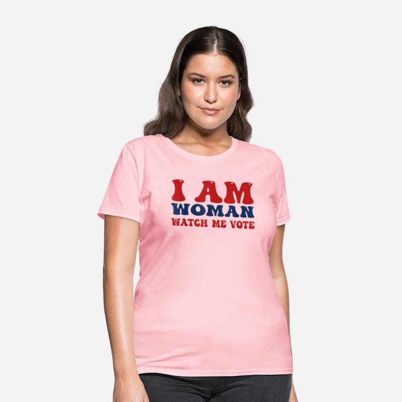 womens i am woman watch me vote cool election day