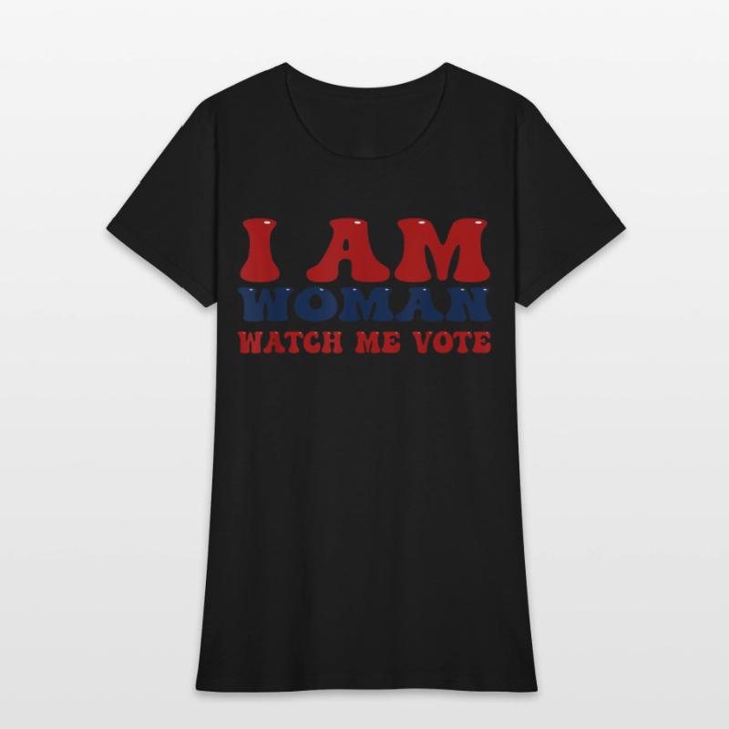 womens i am woman watch me vote cool election day