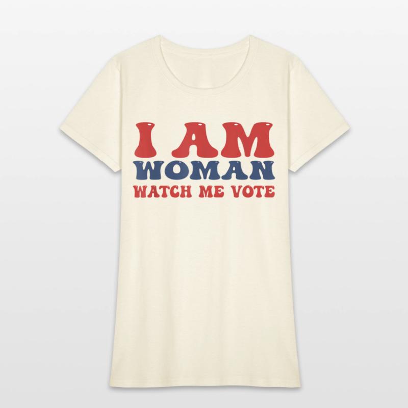womens i am woman watch me vote cool election day