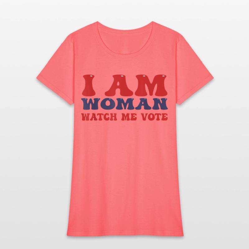 womens i am woman watch me vote cool election day