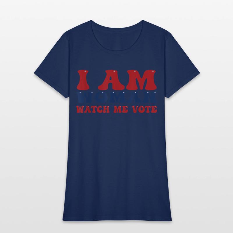 womens i am woman watch me vote cool election day