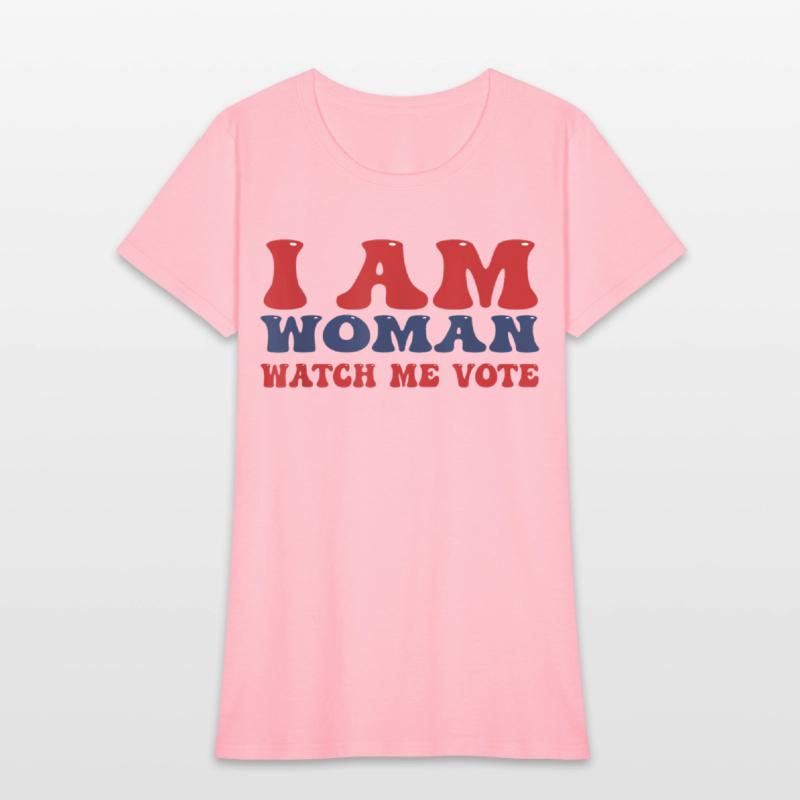 womens i am woman watch me vote cool election day