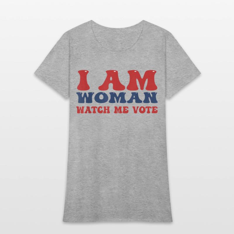 womens i am woman watch me vote cool election day