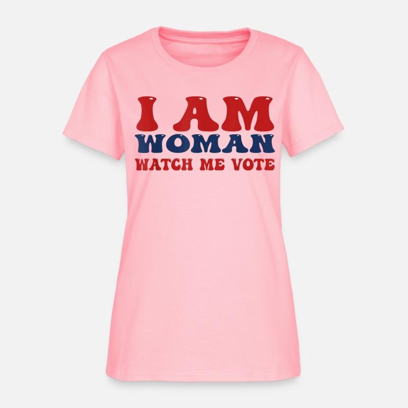 womens i am woman watch me vote cool election day