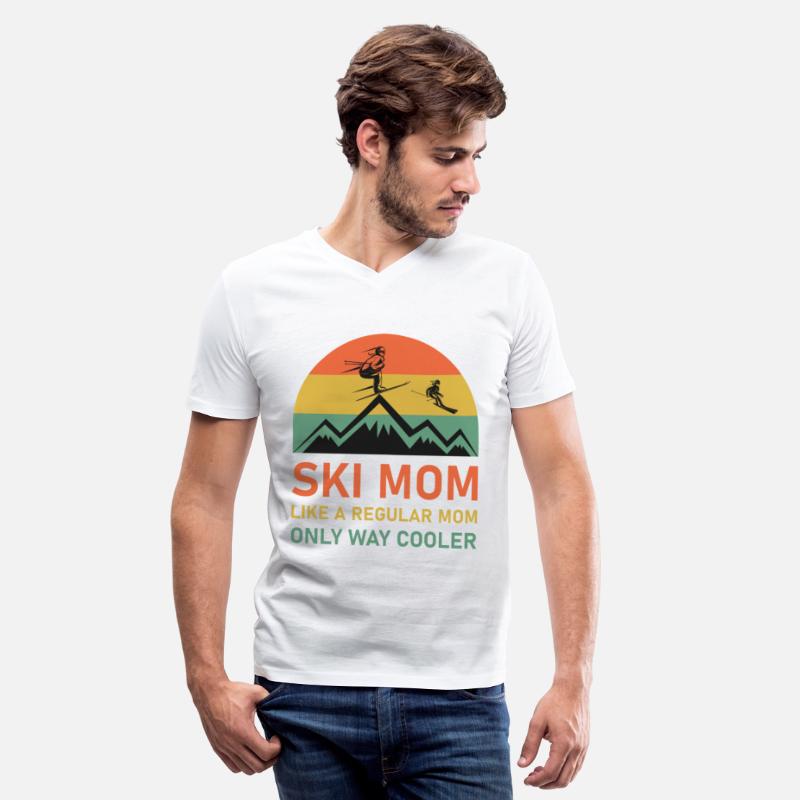 Womens Ski Mom Skiing
