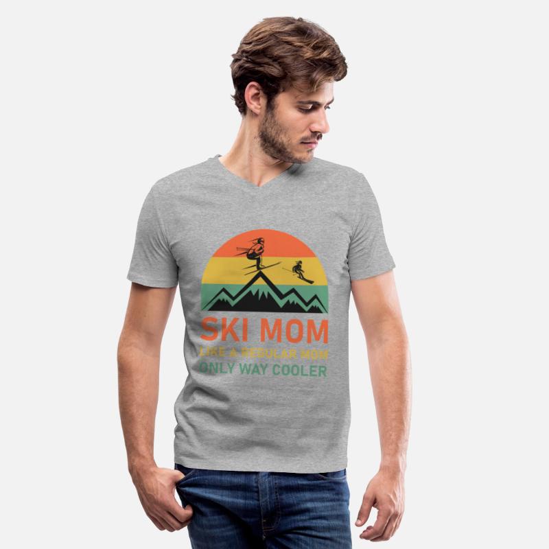 Womens Ski Mom Skiing