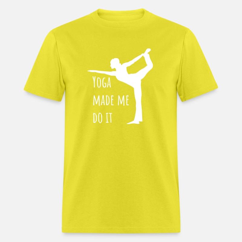 Yoga Made Me Do It Yoga Pun