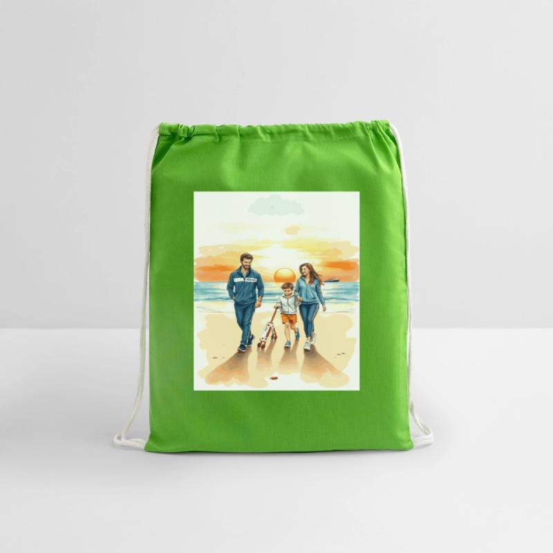 young couple and their small son.