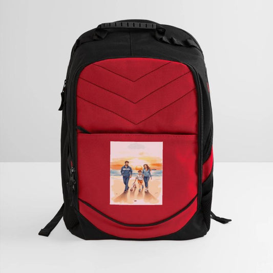 young couple and their small son.