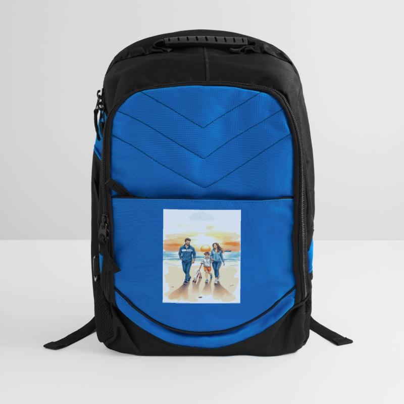 young couple and their small son.