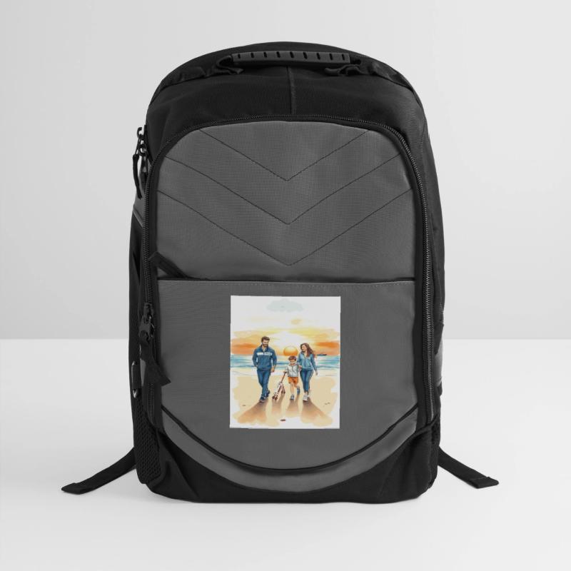 young couple and their small son.