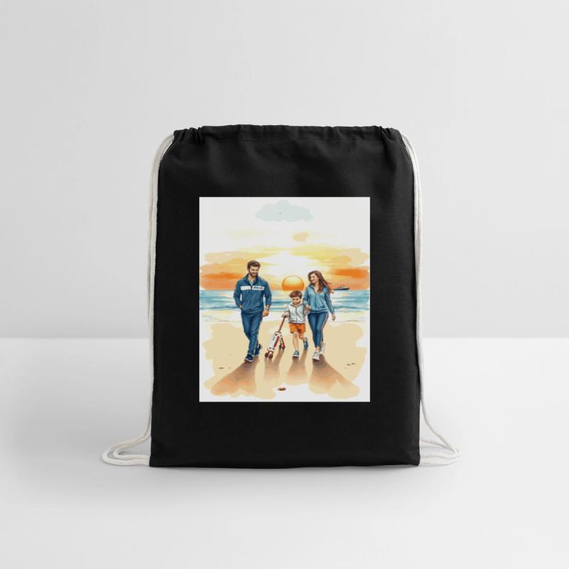 young couple and their small son.