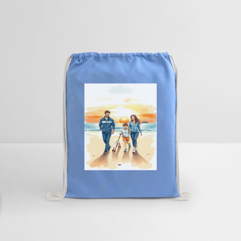 young couple and their small son.