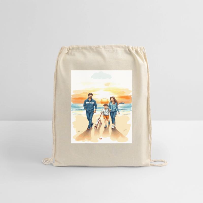 young couple and their small son.