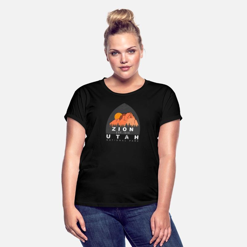 Zion National Park Sunny Forest Mountains T Shirt