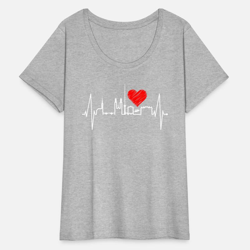 Zürich Skyline Heartbeat Switzerland I Love Zurich