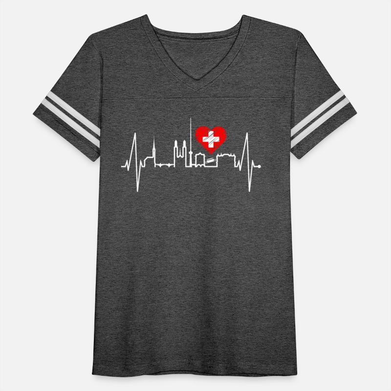 Zürich Skyline Heartbeat Switzerland I Love Zurich